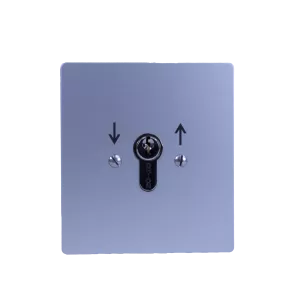 Interrupteur à clef intégré ISLR1-2T, 1 pôle, 2 postions impulsion