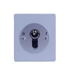 Interrupteur à clef montée OSLB1-1R, 1 pôle 2 positions fixe 0/1